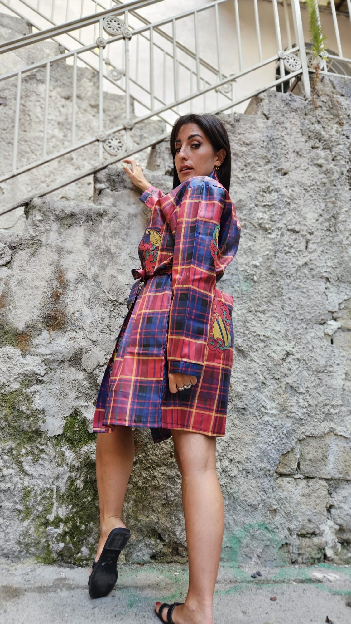 Vestaglia da notte stile Valentino.