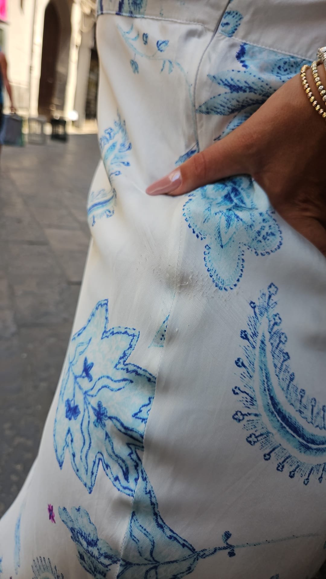 Abito Longuette in seta Armani.