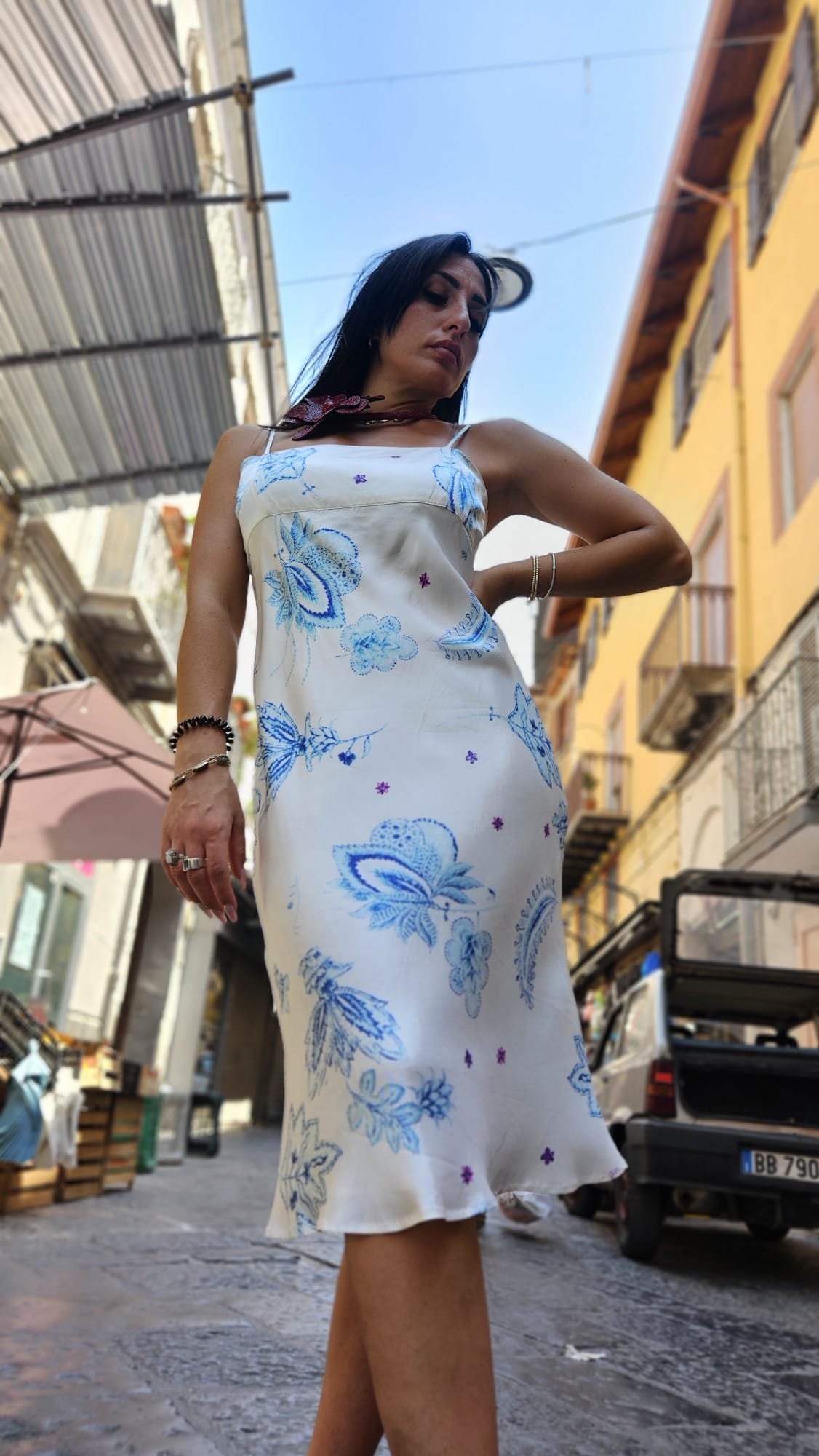 Abito Longuette in seta Armani.