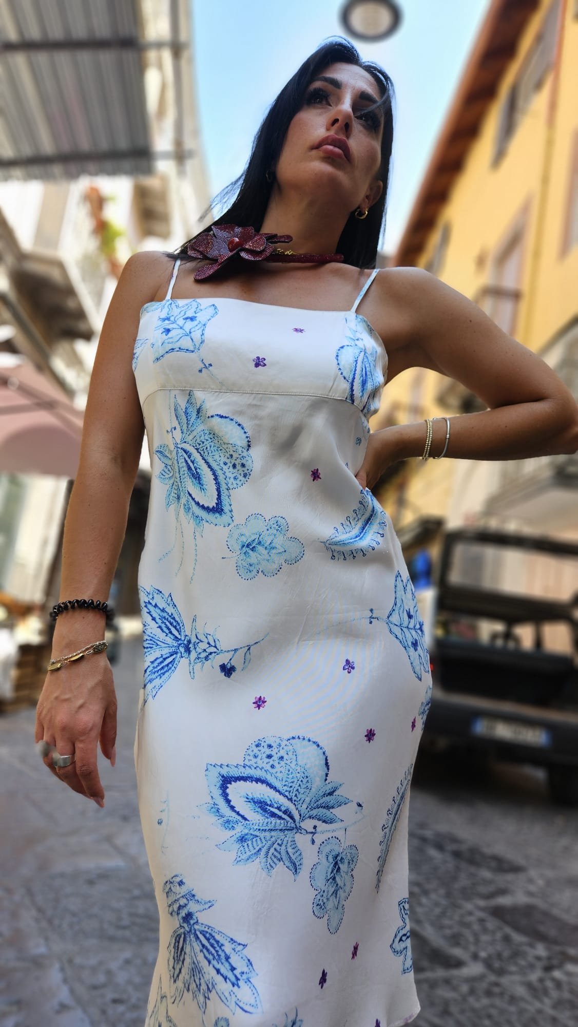 Abito Longuette in seta Armani.