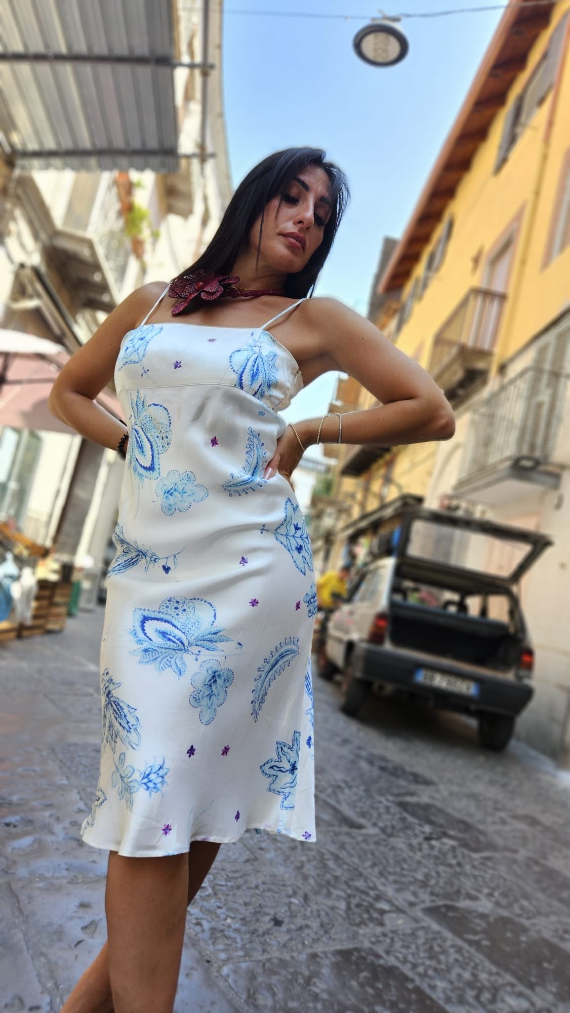 Abito Longuette in seta Armani.