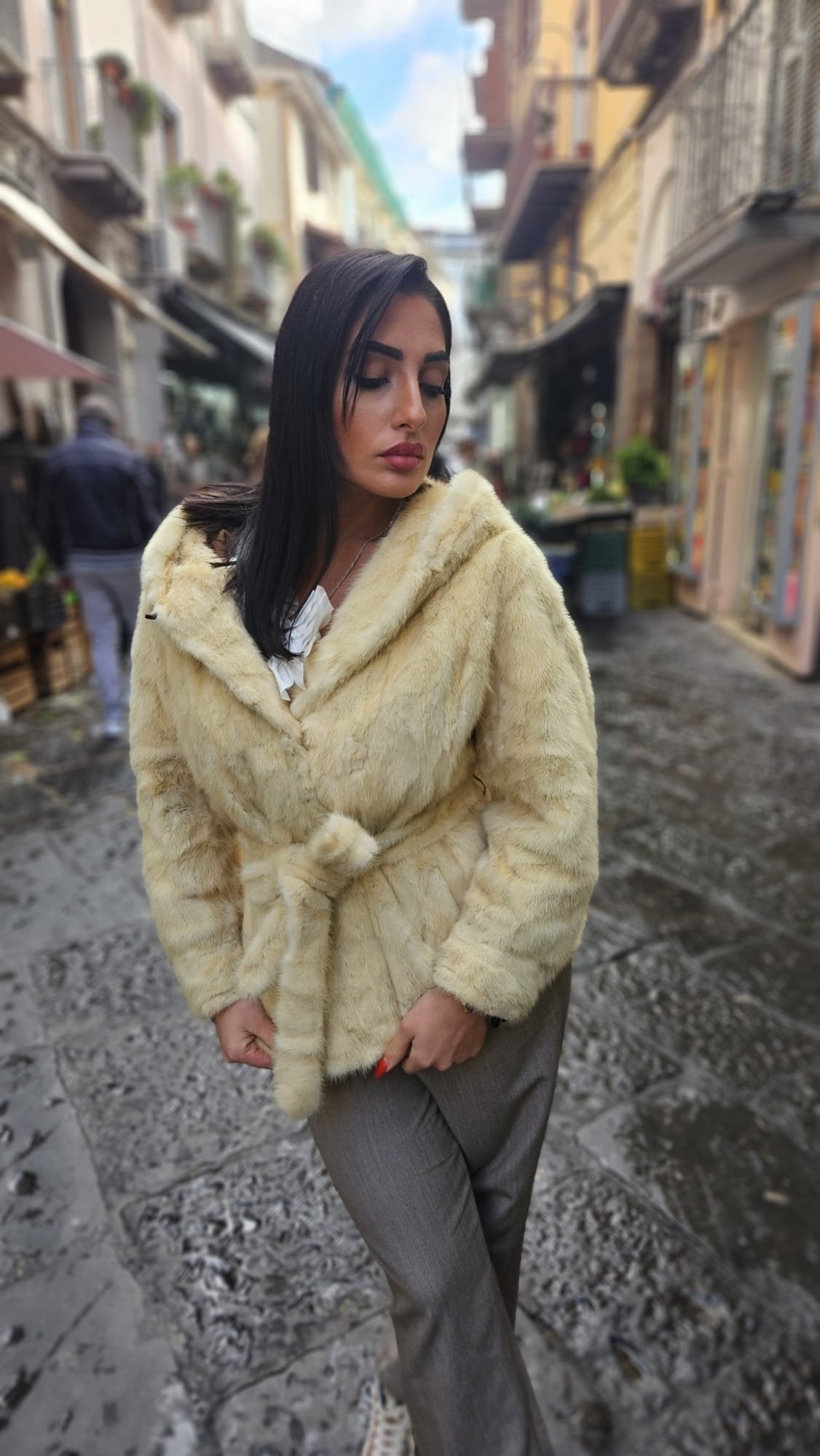 Pelliccia vera Butter
