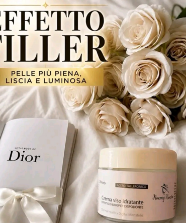 ✨ CREMA VISO EFFETTO FILLER ANTI AGE – Acido Ialuronico BY NOEMY NOCERA